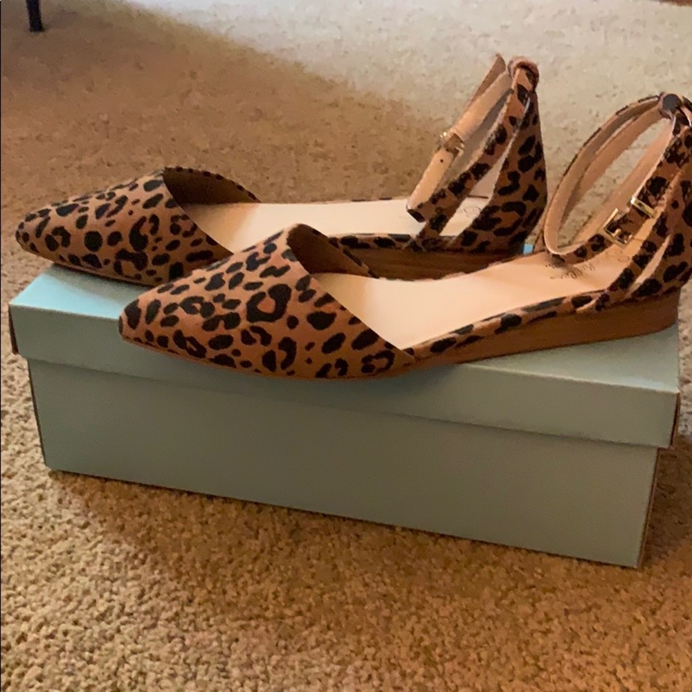 Seychelles “Plateau Leopard Suede” Wedge